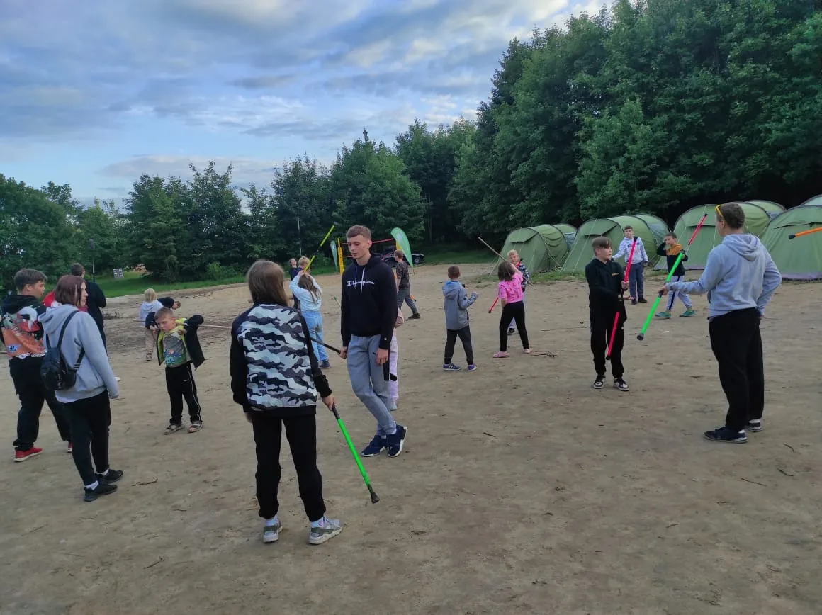 14.07 - 24.07.2023 Obóz rekreacja, survival, motocross w Ogrodnikach