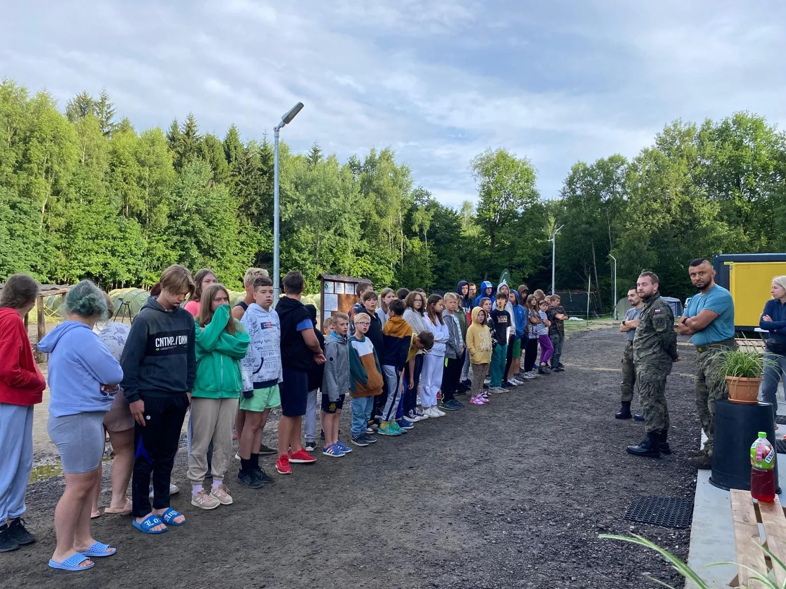 14.07 - 24.07.2023 Obóz rekreacja, survival, motocross w Ogrodnikach