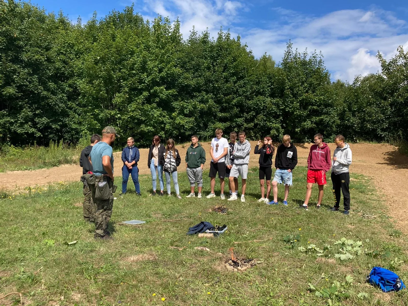 14.07 - 24.07.2023 Obóz rekreacja, survival, motocross w Ogrodnikach