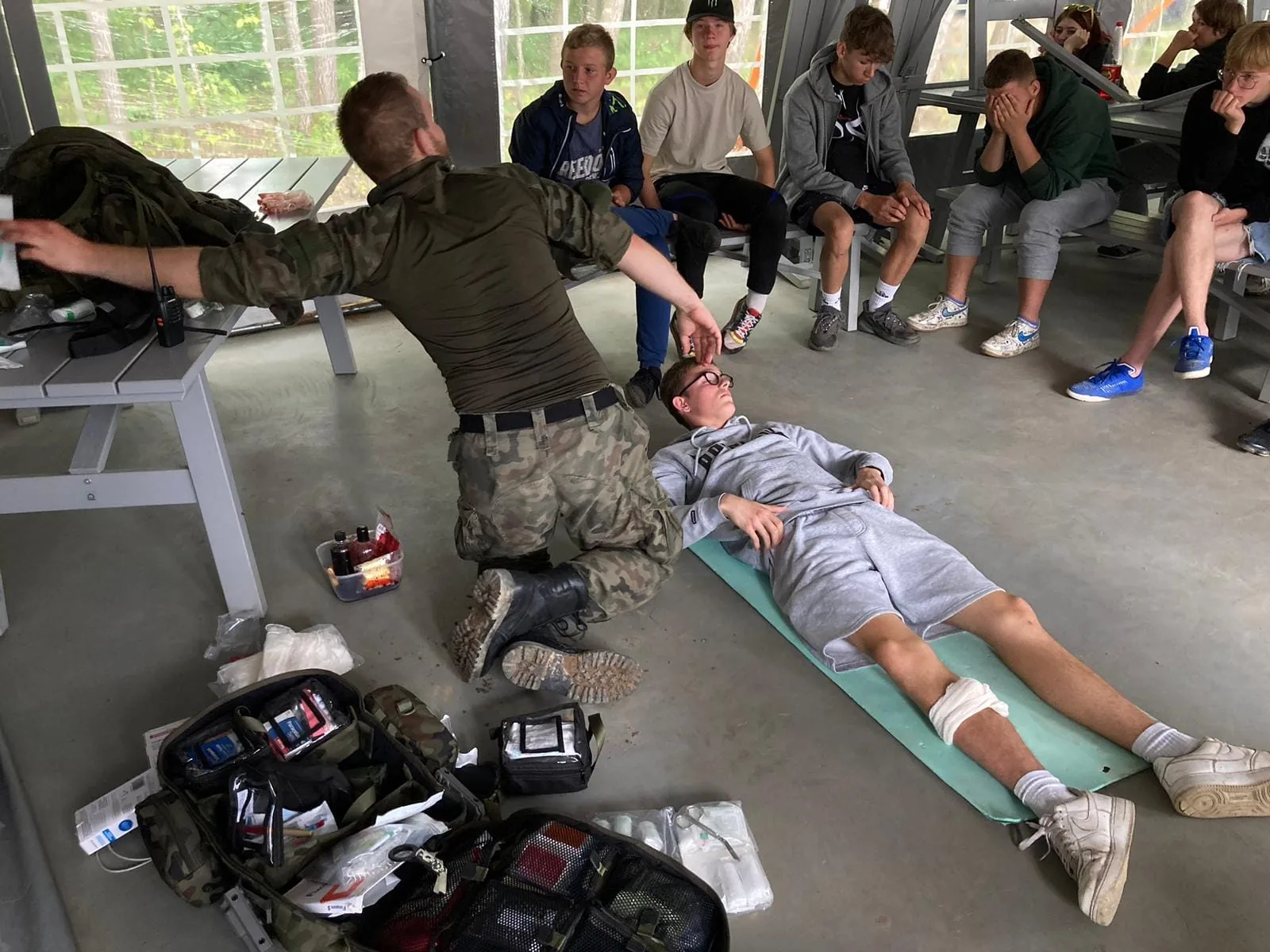 14.07 - 24.07.2023 Obóz rekreacja, survival, motocross w Ogrodnikach