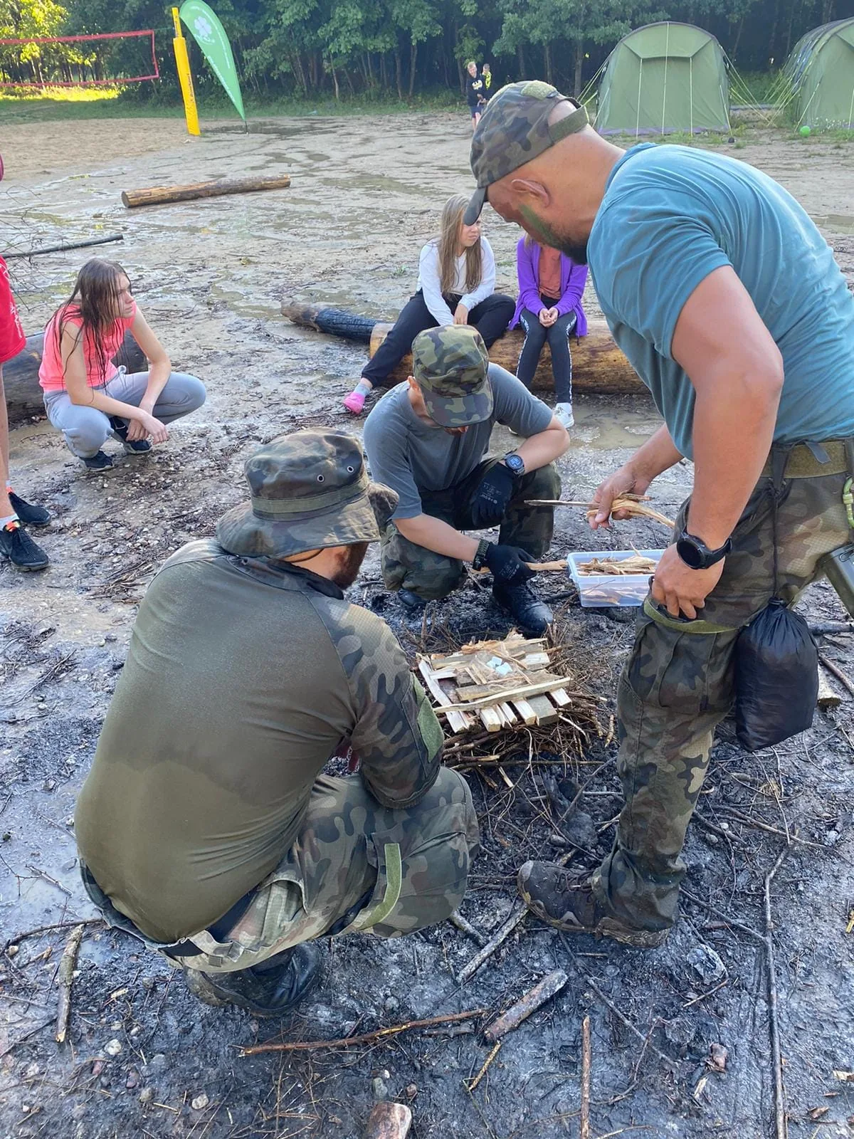 14.07 - 24.07.2023 Obóz rekreacja, survival, motocross w Ogrodnikach