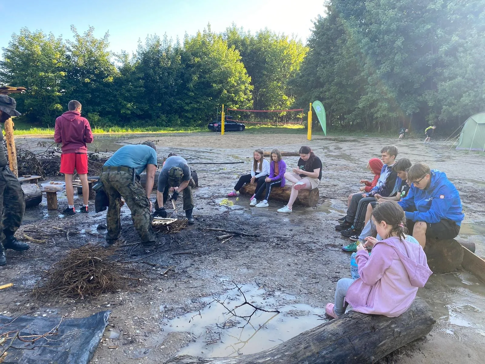 14.07 - 24.07.2023 Obóz rekreacja, survival, motocross w Ogrodnikach