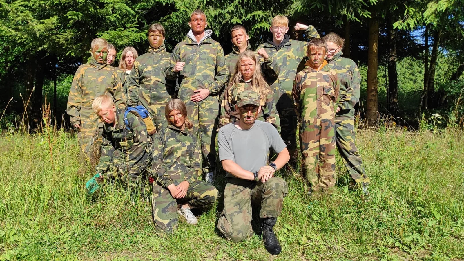 14.07 - 24.07.2023 Obóz rekreacja, survival, motocross w Ogrodnikach