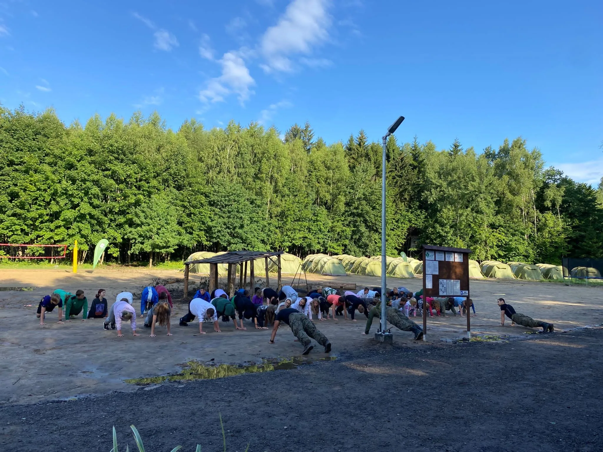 14.07 - 24.07.2023 Obóz rekreacja, survival, motocross w Ogrodnikach