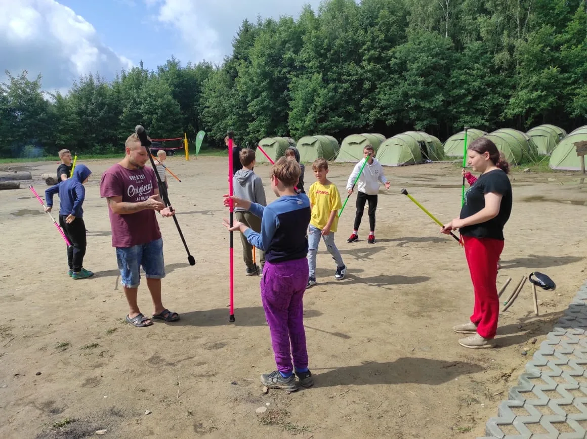 14.07 - 24.07.2023 Obóz rekreacja, survival, motocross w Ogrodnikach