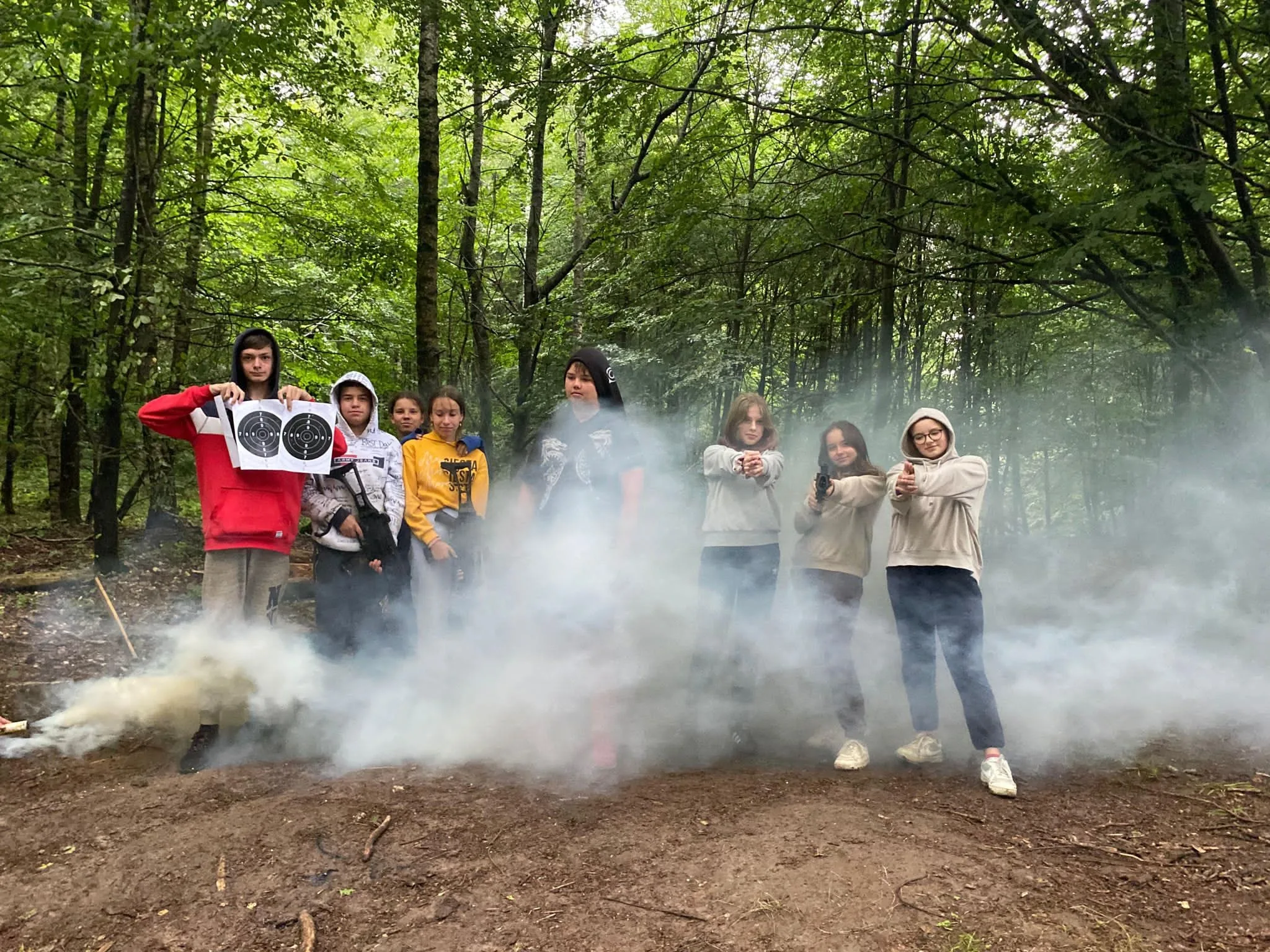 14.07 - 24.07.2023 Obóz rekreacja, survival, motocross w Ogrodnikach