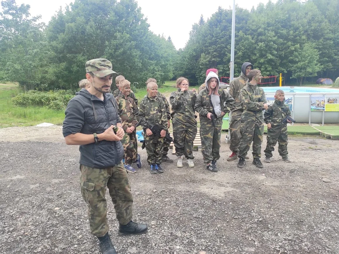 24.07 - 03.08.2023 Obóz rekreacja, survival, motocross w Ogrodnikach