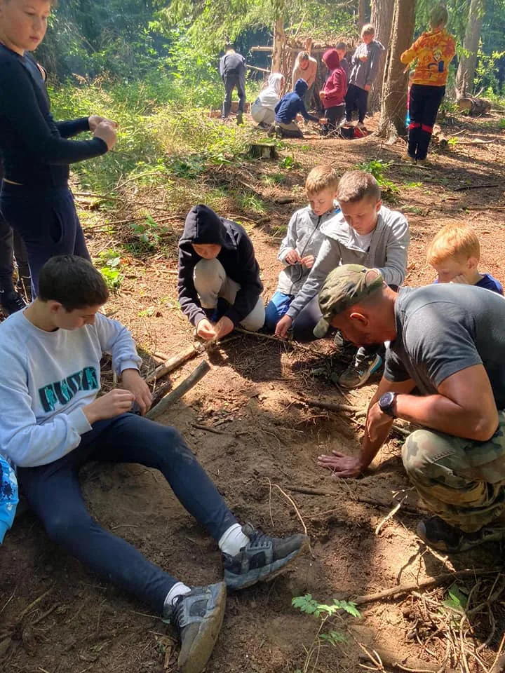 24.07 - 03.08.2023 Obóz rekreacja, survival, motocross w Ogrodnikach