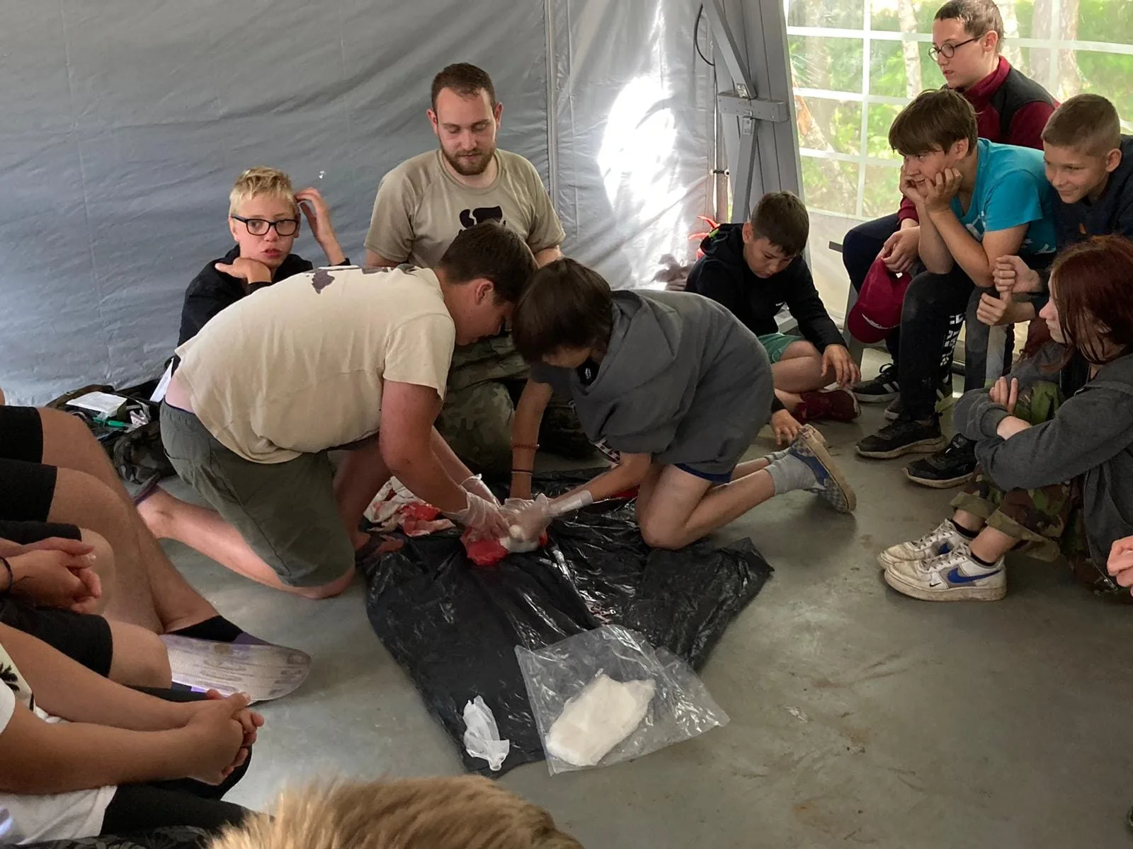 24.07 - 03.08.2023 Obóz rekreacja, survival, motocross w Ogrodnikach