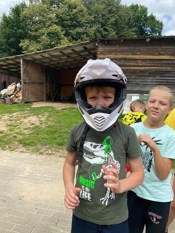 03.08 - 13.08.2023 Obóz rekreacja, survival, motocross w Ogrodnikach