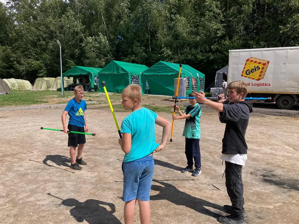 03.08 - 13.08.2023 Obóz rekreacja, survival, motocross w Ogrodnikach