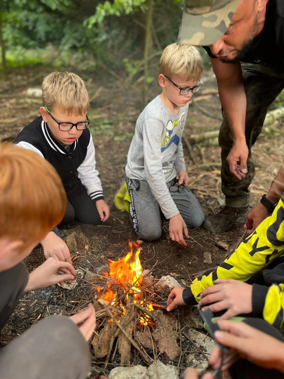 03.08 - 13.08.2023 Obóz rekreacja, survival, motocross w Ogrodnikach