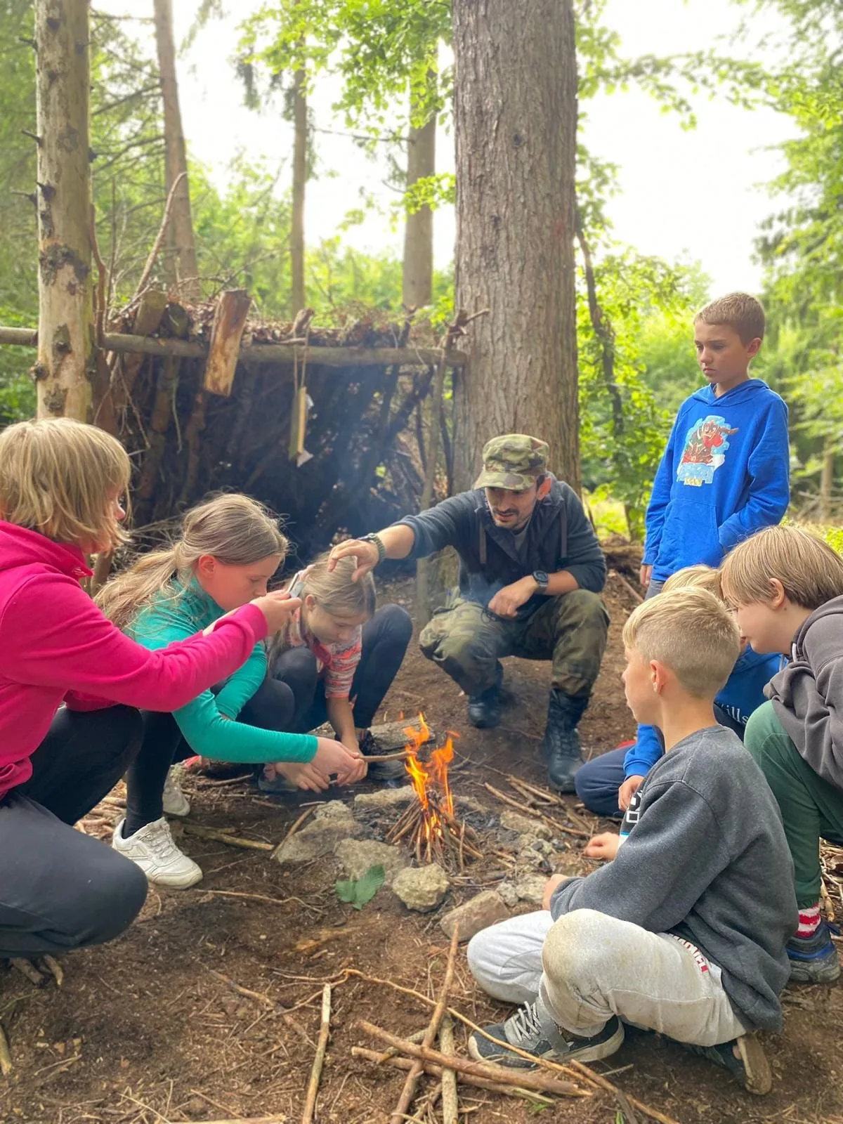 03.08 - 13.08.2023 Obóz rekreacja, survival, motocross w Ogrodnikach