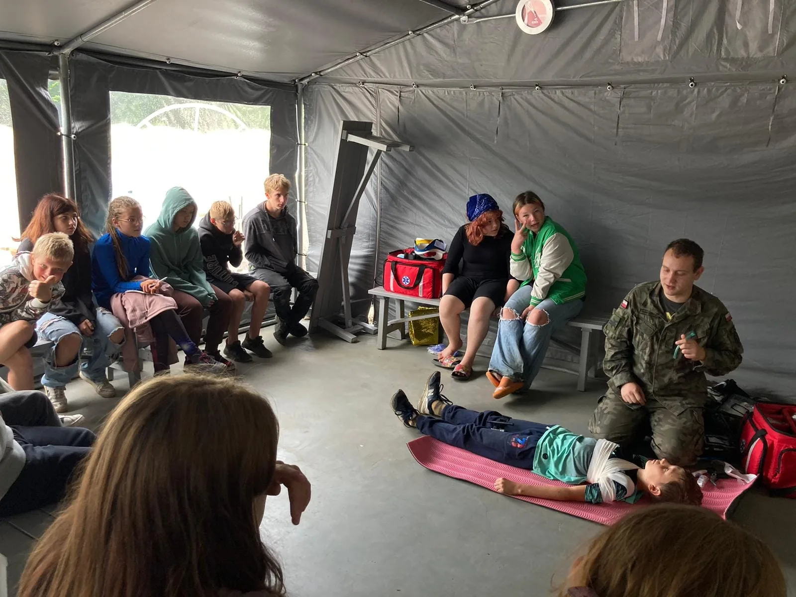 03.08 - 13.08.2023 Obóz rekreacja, survival, motocross w Ogrodnikach