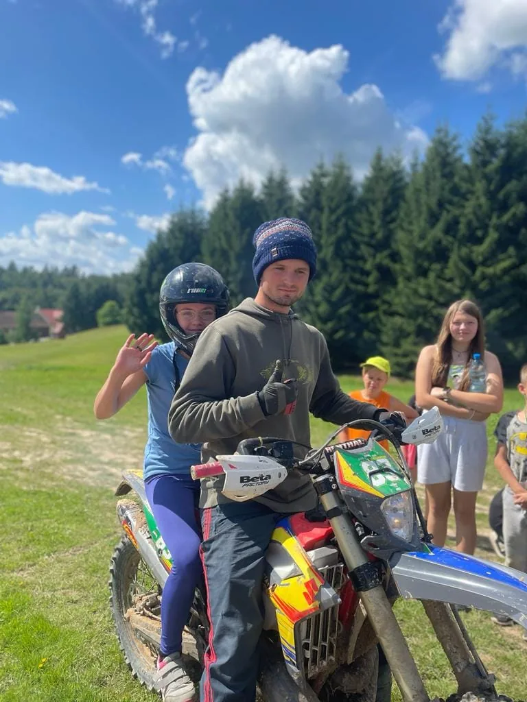 03.08 - 13.08.2023 Obóz rekreacja, survival, motocross w Ogrodnikach