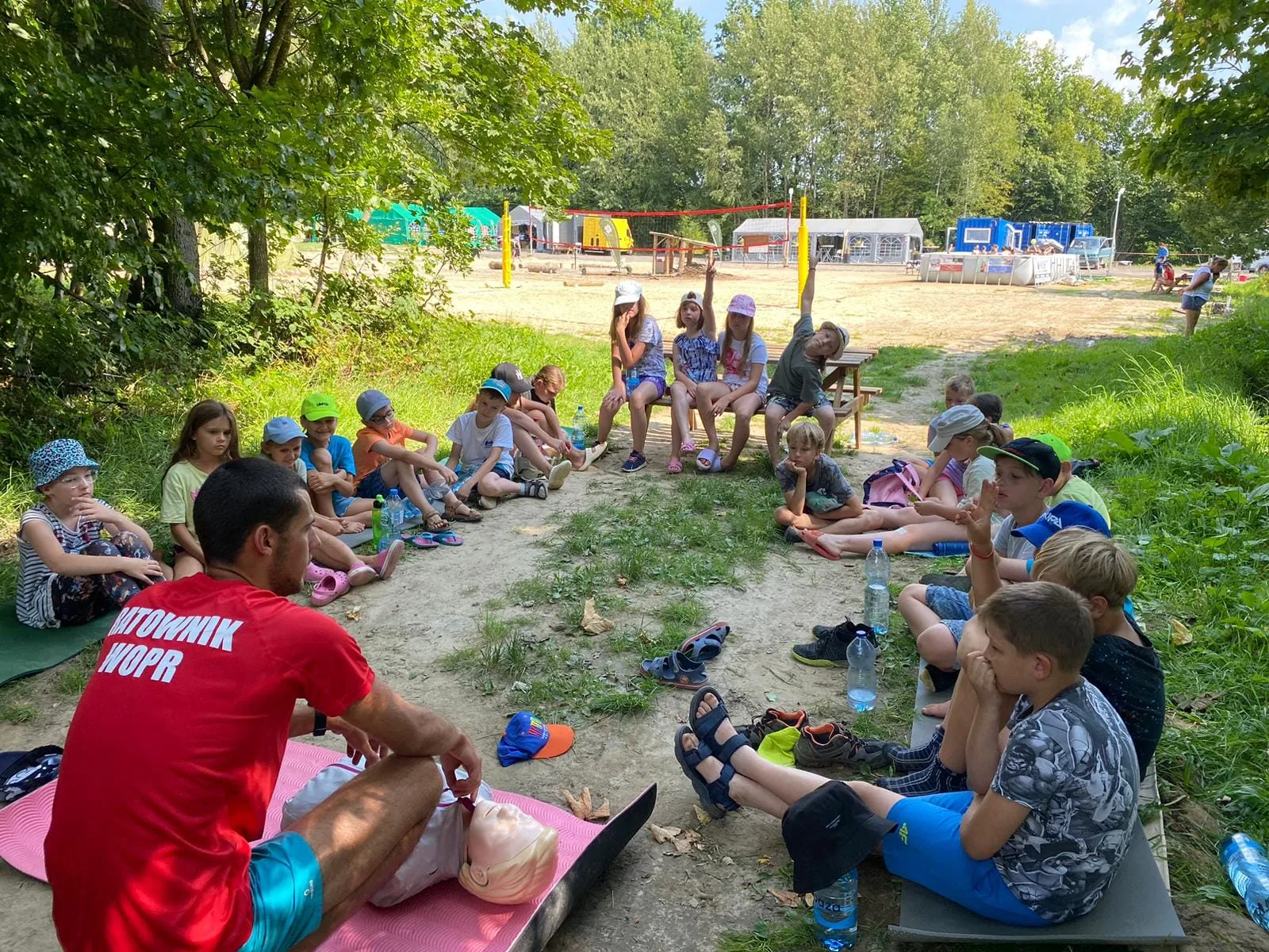 13.08 - 23.08.2023 Obóz rekreacja, survival, motocross w Ogrodnikach