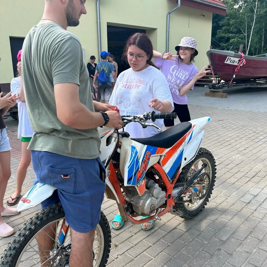 13.08 - 23.08.2023 Obóz rekreacja, survival, motocross w Ogrodnikach