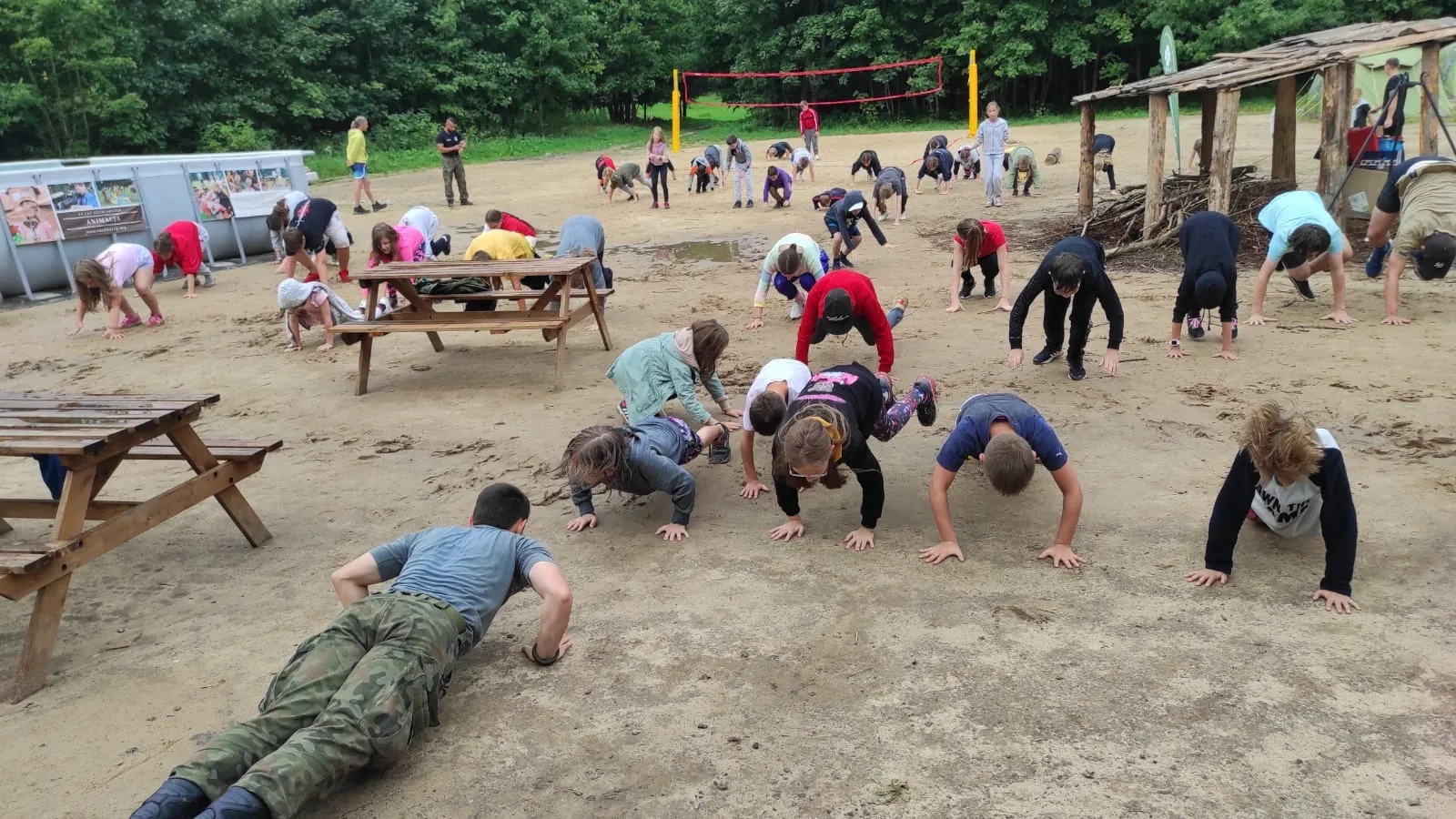 13.08 - 23.08.2023 Obóz rekreacja, survival, motocross w Ogrodnikach