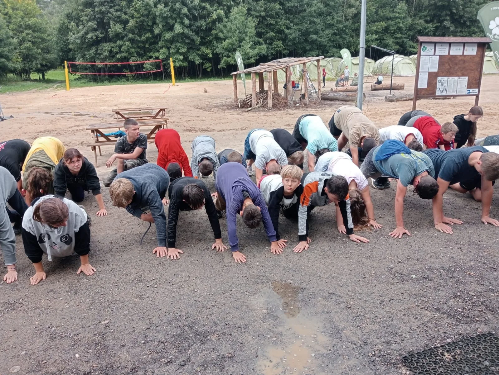 13.08 - 23.08.2023 Obóz rekreacja, survival, motocross w Ogrodnikach