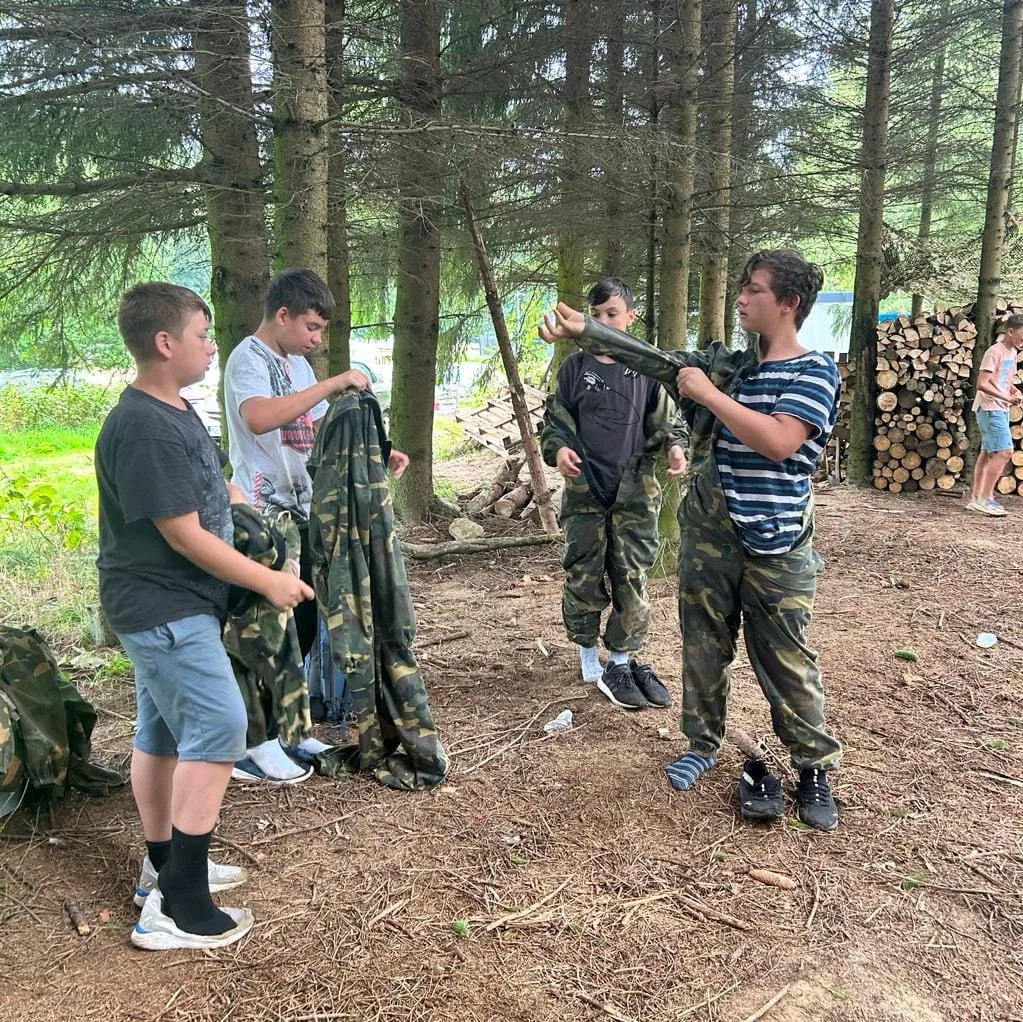 13.08 - 23.08.2023 Obóz rekreacja, survival, motocross w Ogrodnikach