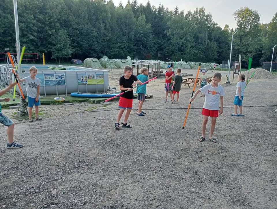 13.08 - 23.08.2023 Obóz rekreacja, survival, motocross w Ogrodnikach