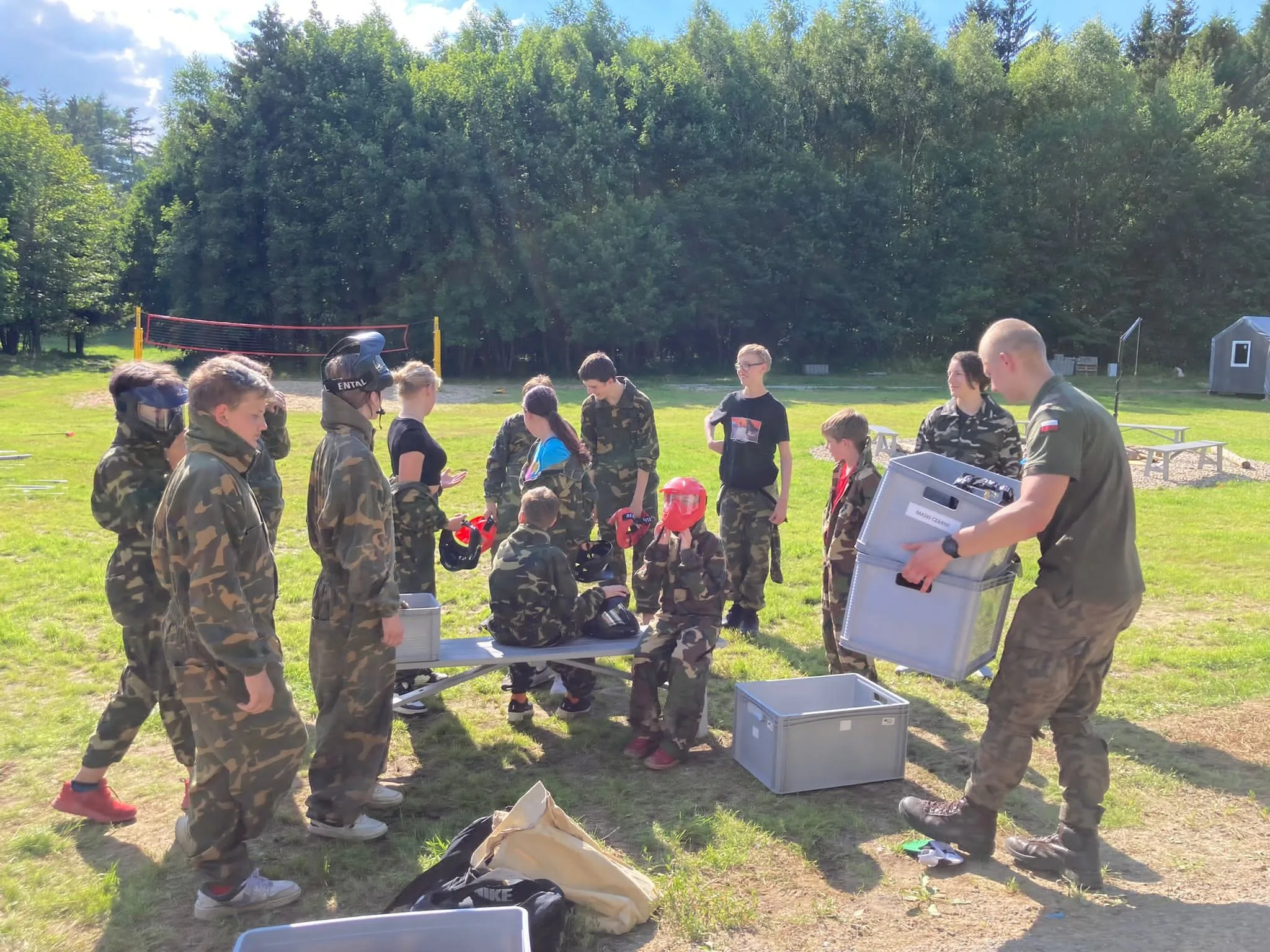 22.06 - 02.07.2024 Obóz rekreacja, survival, motocross w Ogrodnikach