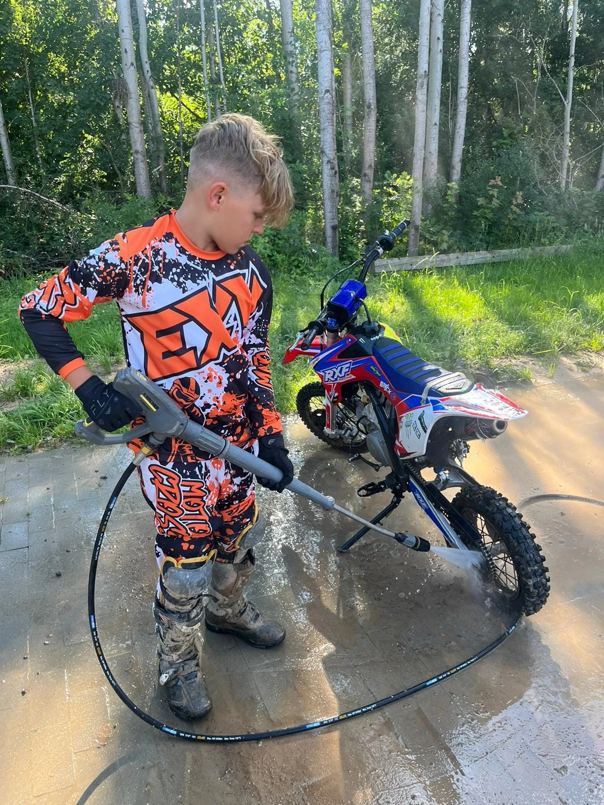 12.07 - 22.07.2024 Obóz rekreacja, survival, motocross w Ogrodnikach