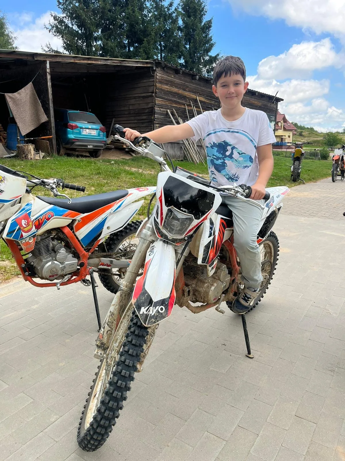 12.07 - 22.07.2024 Obóz rekreacja, survival, motocross w Ogrodnikach