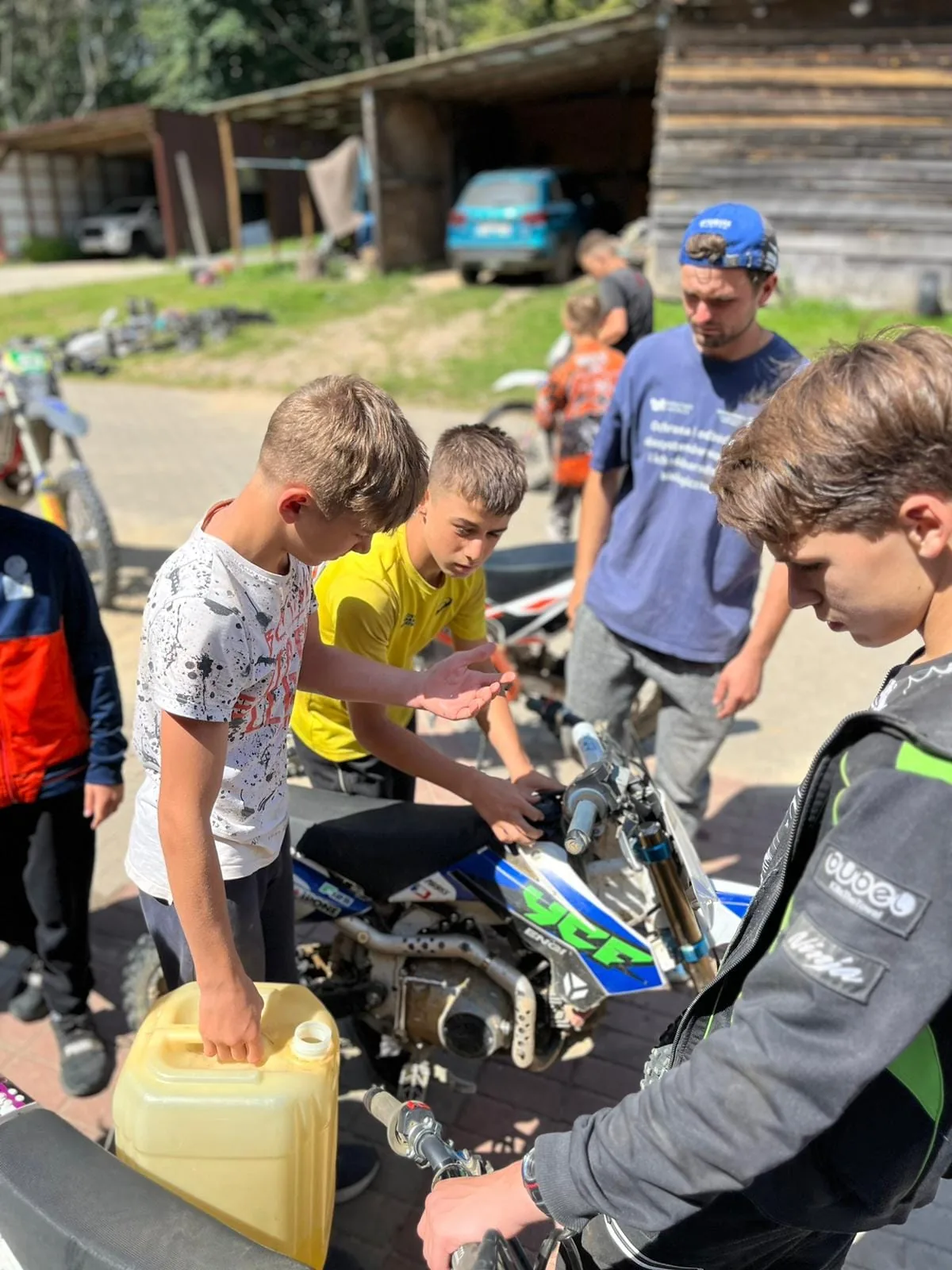 12.07 - 22.07.2024 Obóz rekreacja, survival, motocross w Ogrodnikach