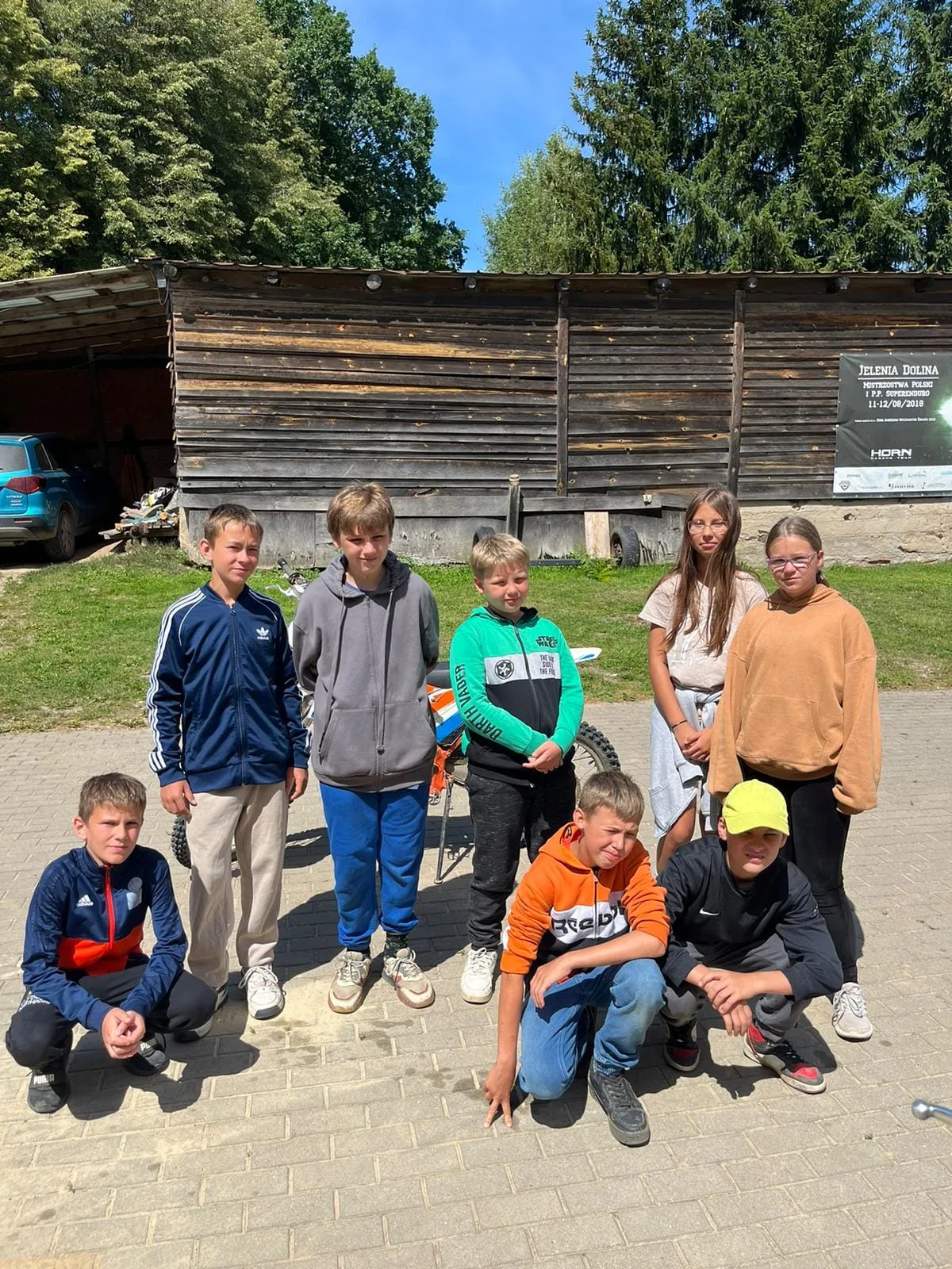 12.07 - 22.07.2024 Obóz rekreacja, survival, motocross w Ogrodnikach