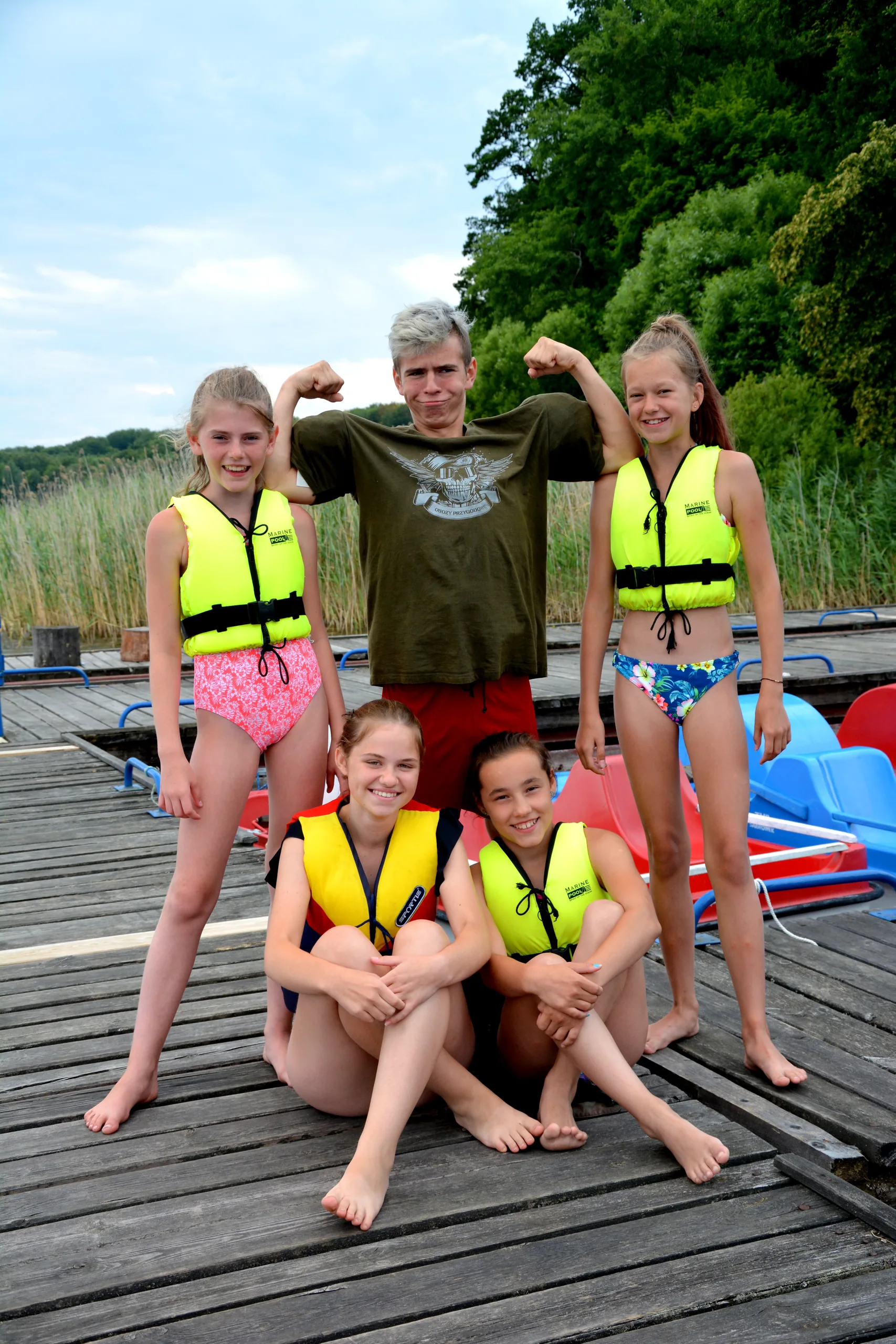 05.07 - 15.07.2018 Obóz rekreacyjno sportowy w Sarnówku