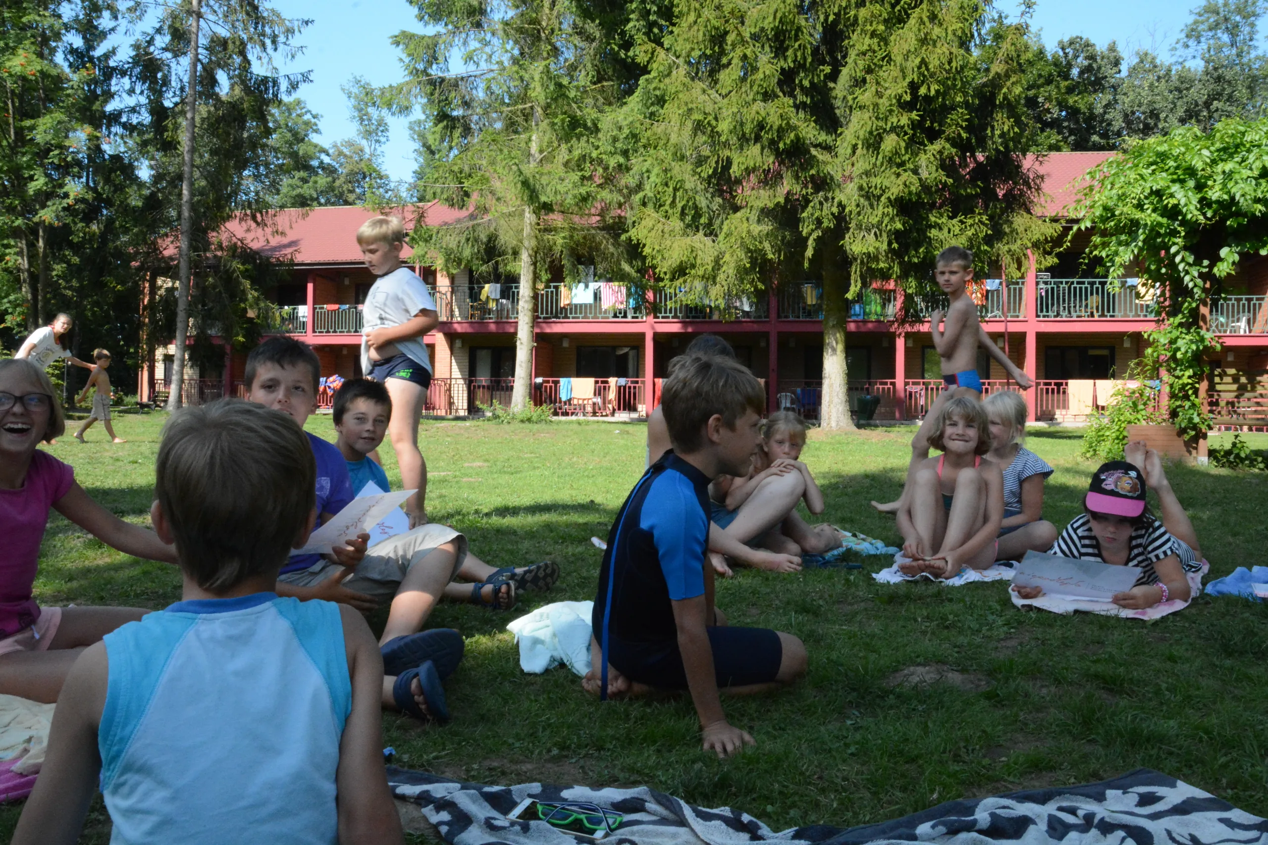 15.07 - 25.07.2018 Obóz rekreacyjno sportowy w Sarnówku