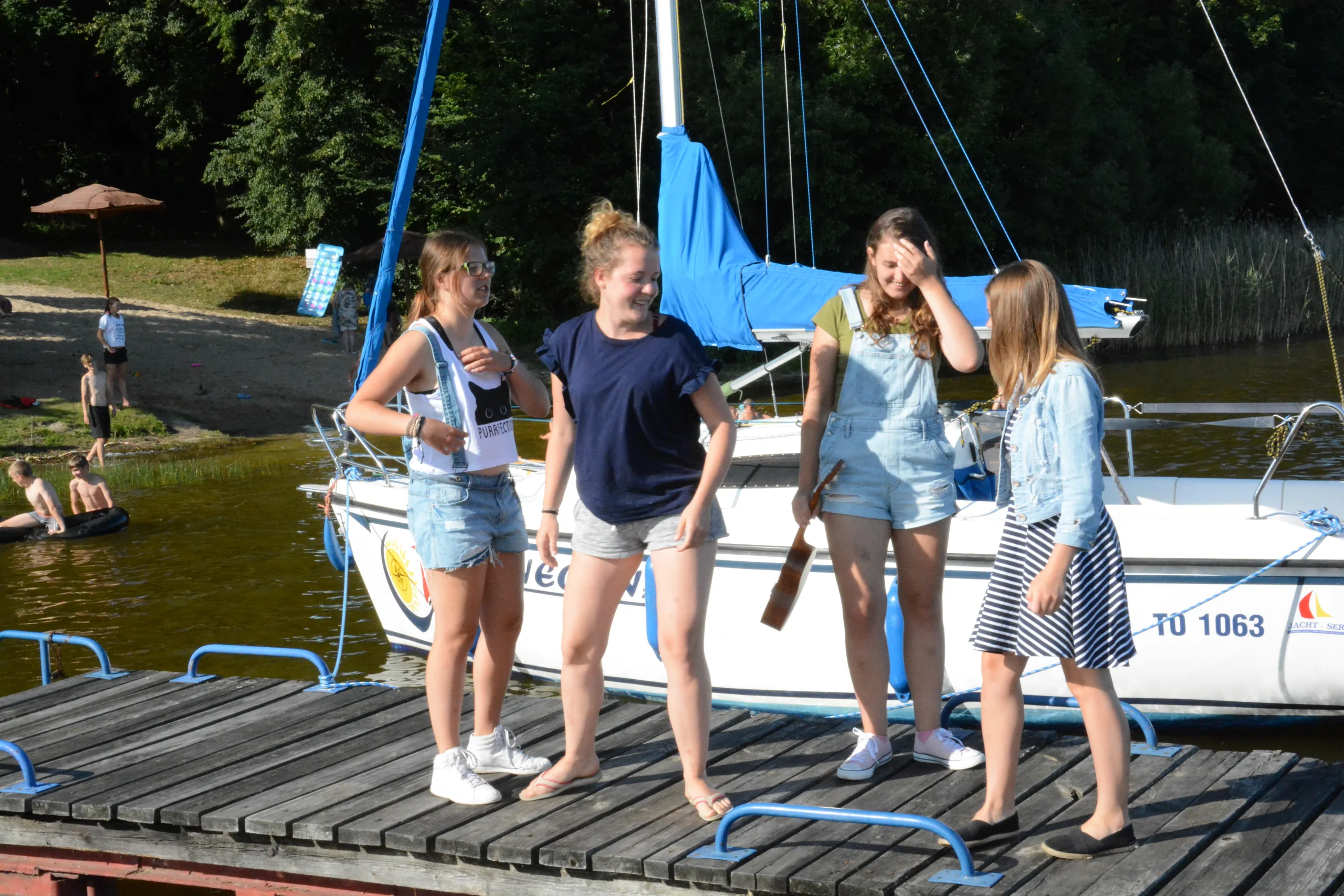 15.07 - 25.07.2018 Obóz rekreacyjno sportowy w Sarnówku