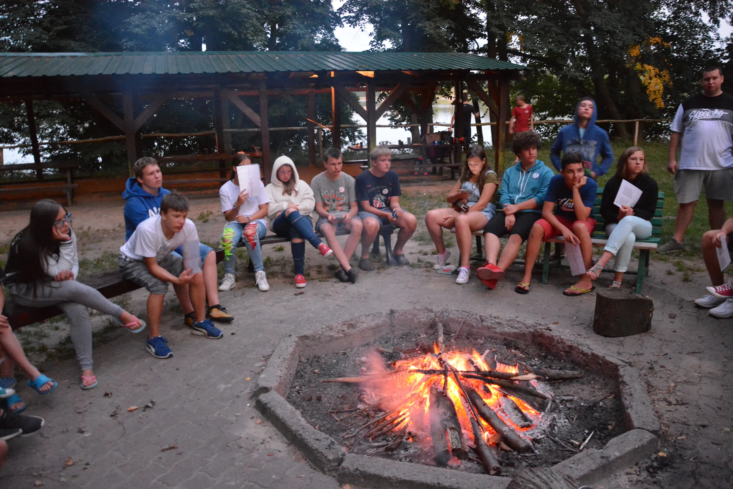 15.07 - 25.07.2018 Obóz rekreacyjno sportowy w Sarnówku