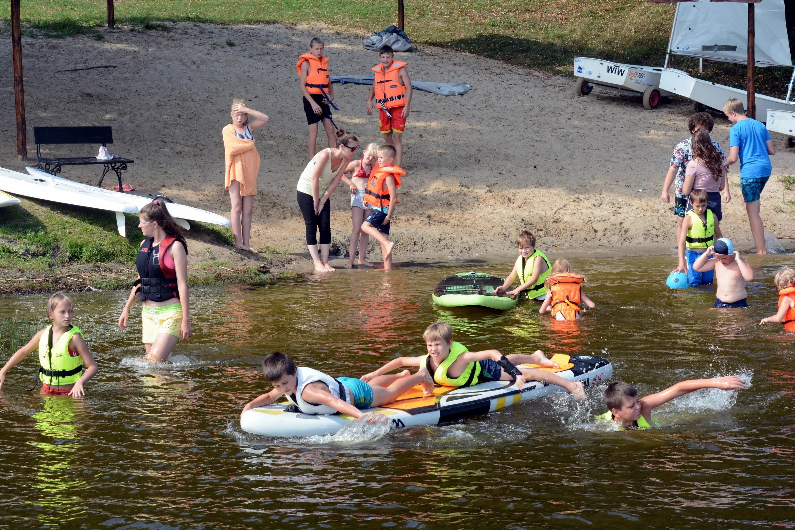 15.07 - 25.07.2018 Obóz rekreacyjno sportowy w Sarnówku