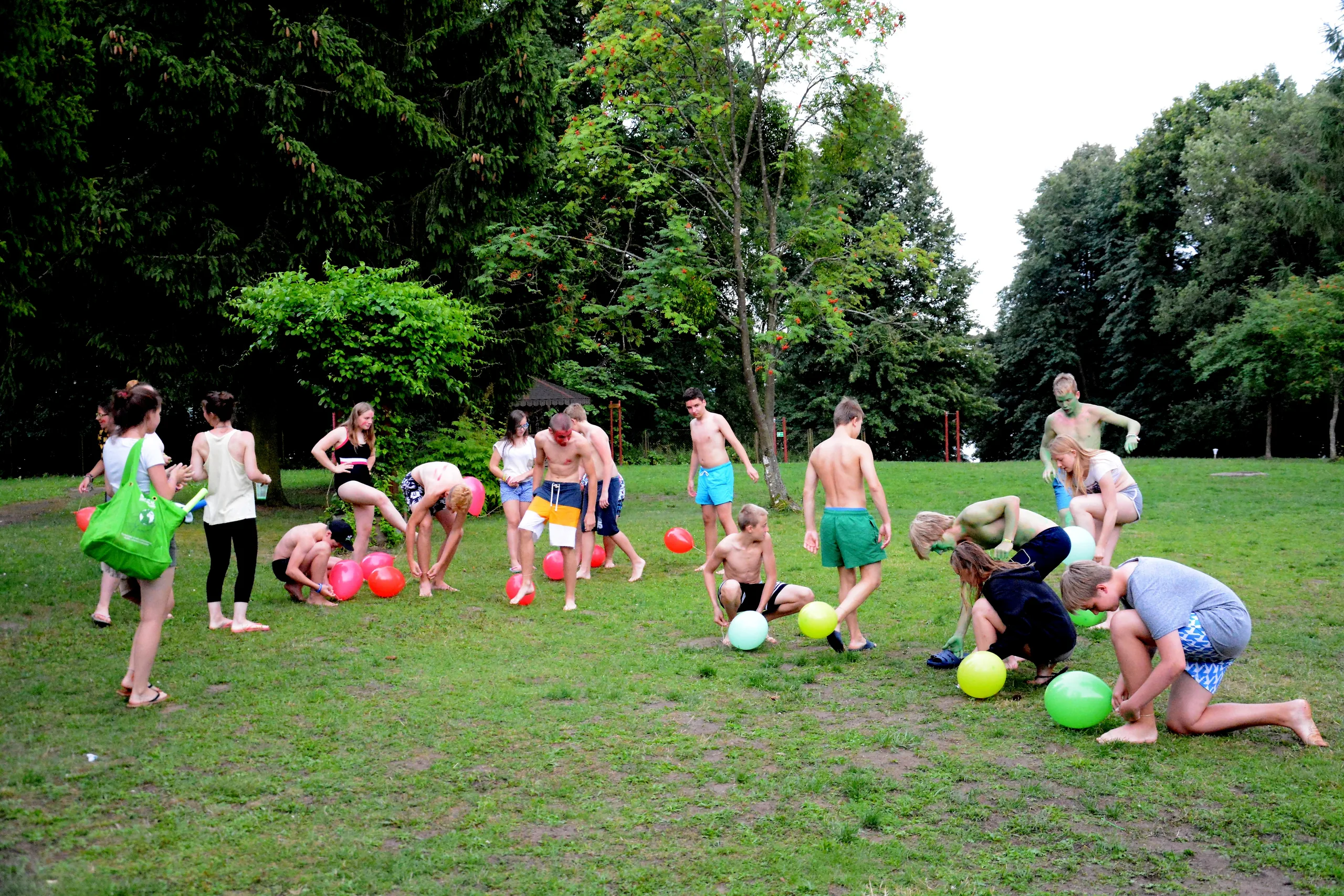 15.07 - 25.07.2018 Obóz rekreacyjno sportowy w Sarnówku