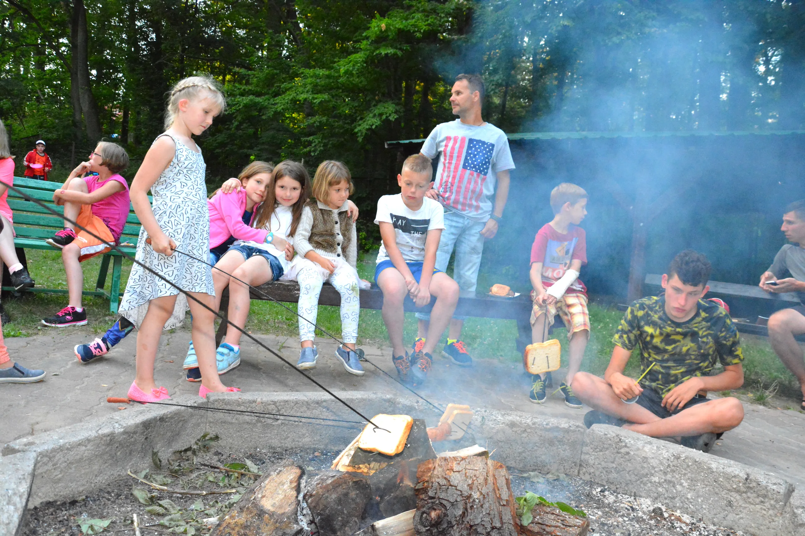 25.06 - 05.07.2018 Obóz rekreacyjno sportowy w Sarnówku