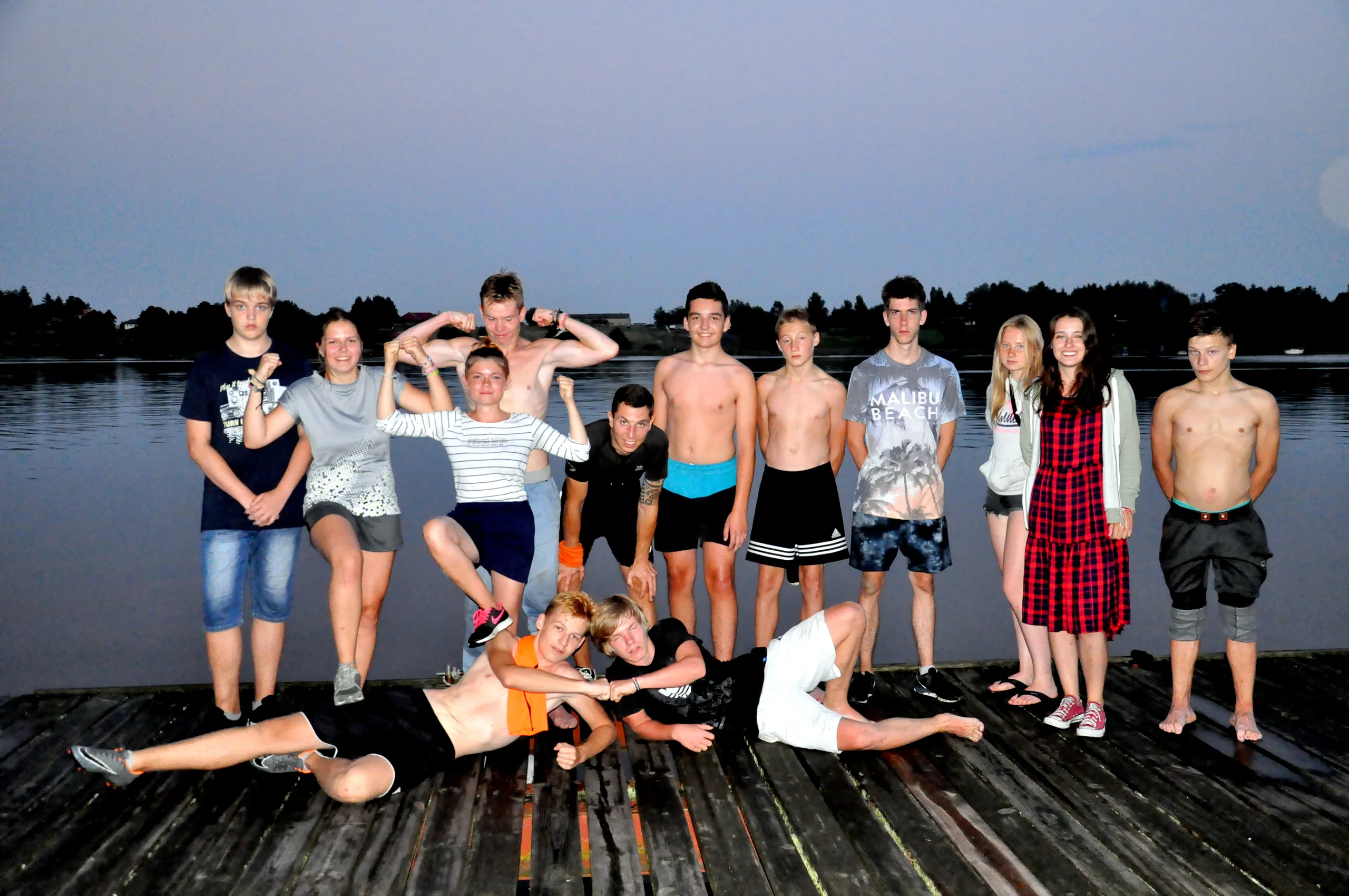 15.07 - 25.07.2018 Obóz rekreacyjno sportowy w Sarnówku