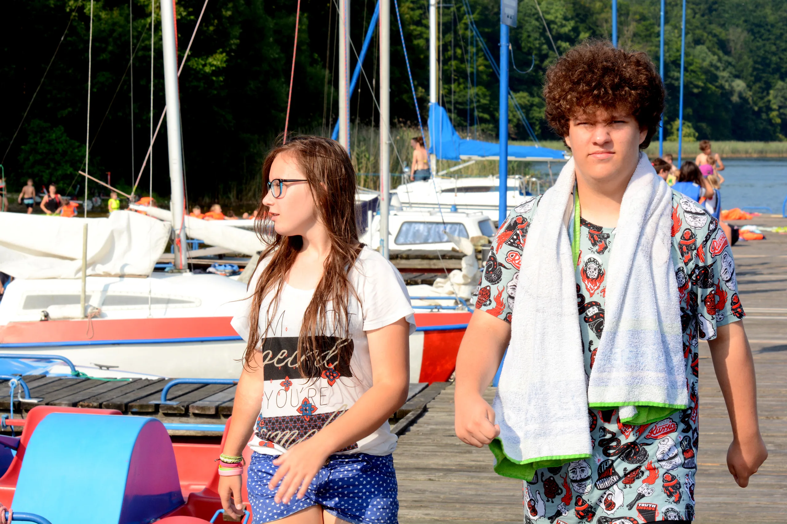 15.07 - 25.07.2018 Obóz rekreacyjno sportowy w Sarnówku