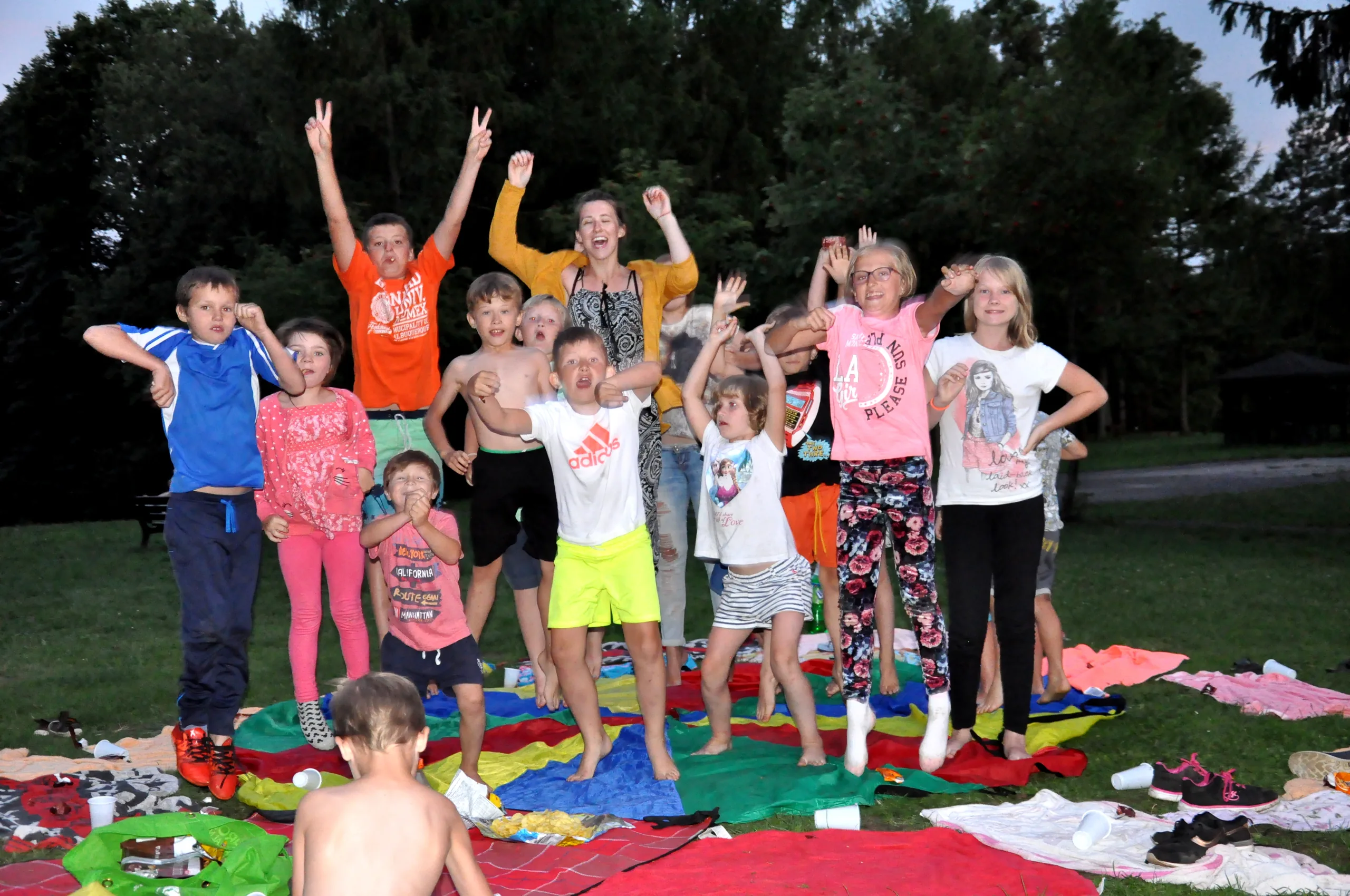 15.07 - 25.07.2018 Obóz rekreacyjno sportowy w Sarnówku