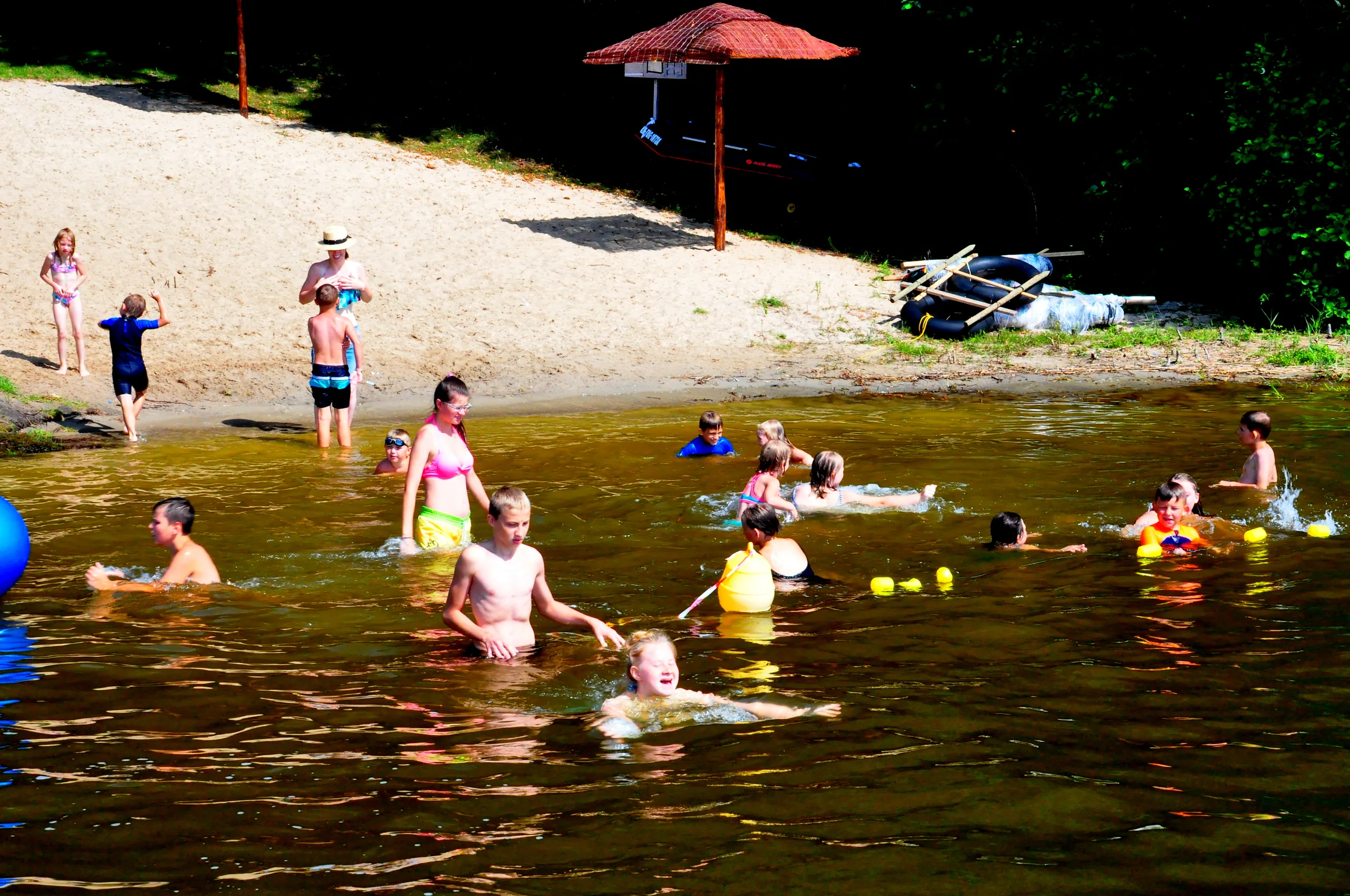 15.07 - 25.07.2018 Obóz rekreacyjno sportowy w Sarnówku