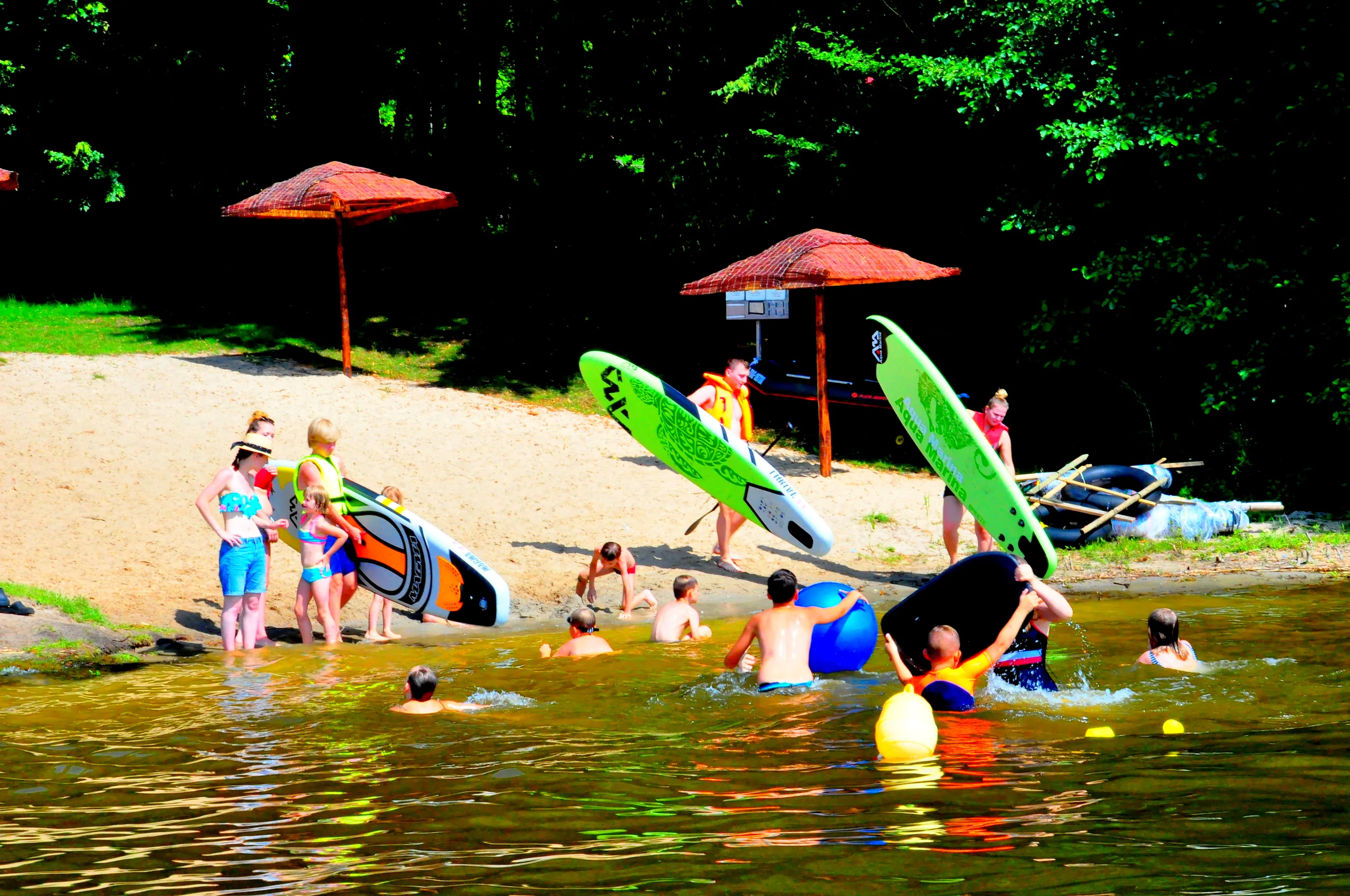 15.07 - 25.07.2018 Obóz rekreacyjno sportowy w Sarnówku