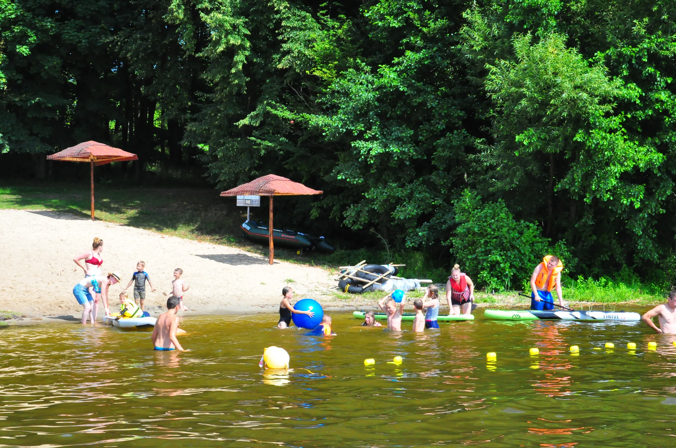15.07 - 25.07.2018 Obóz rekreacyjno sportowy w Sarnówku