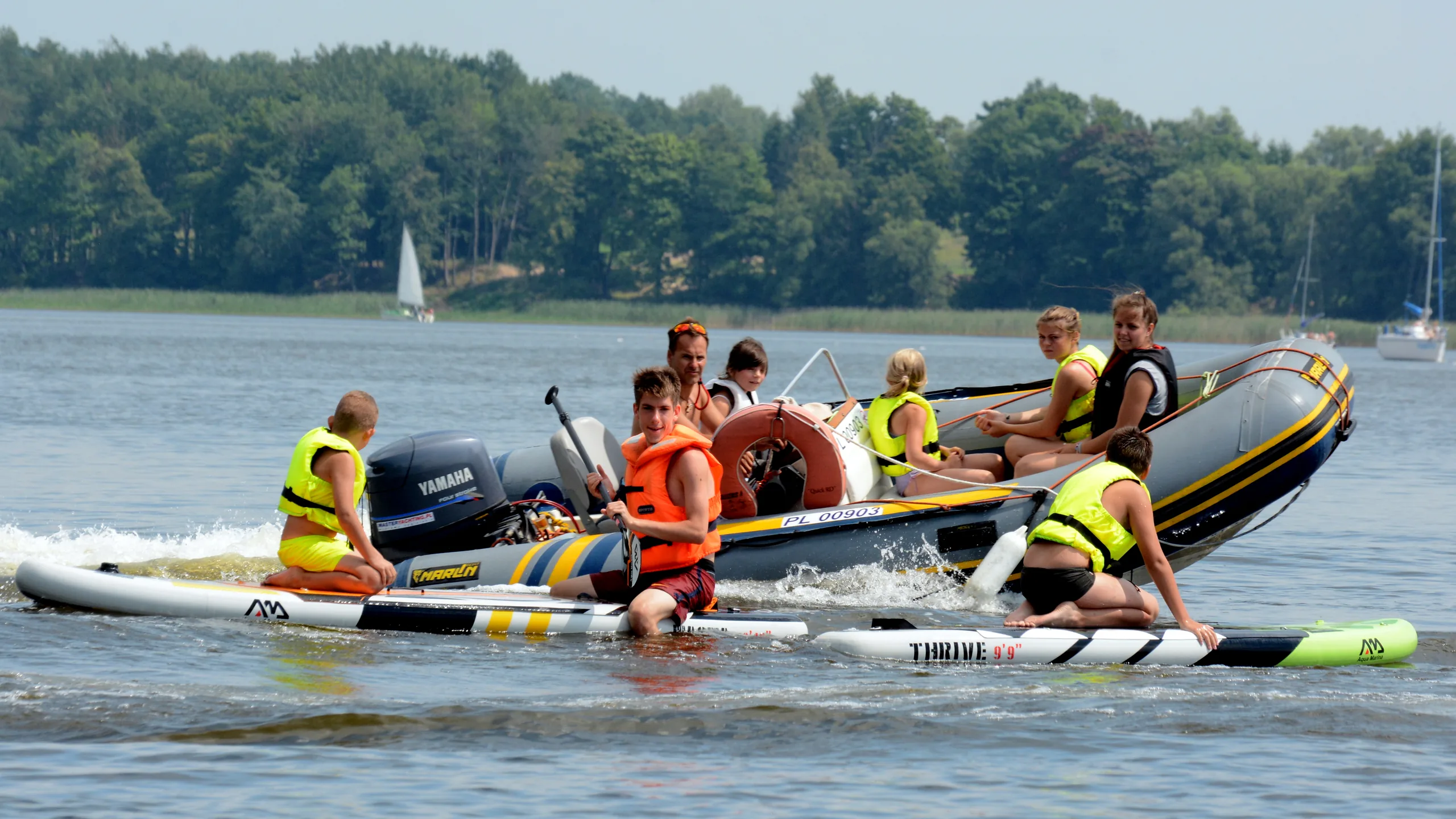 15.07 - 25.07.2018 Obóz rekreacyjno sportowy w Sarnówku