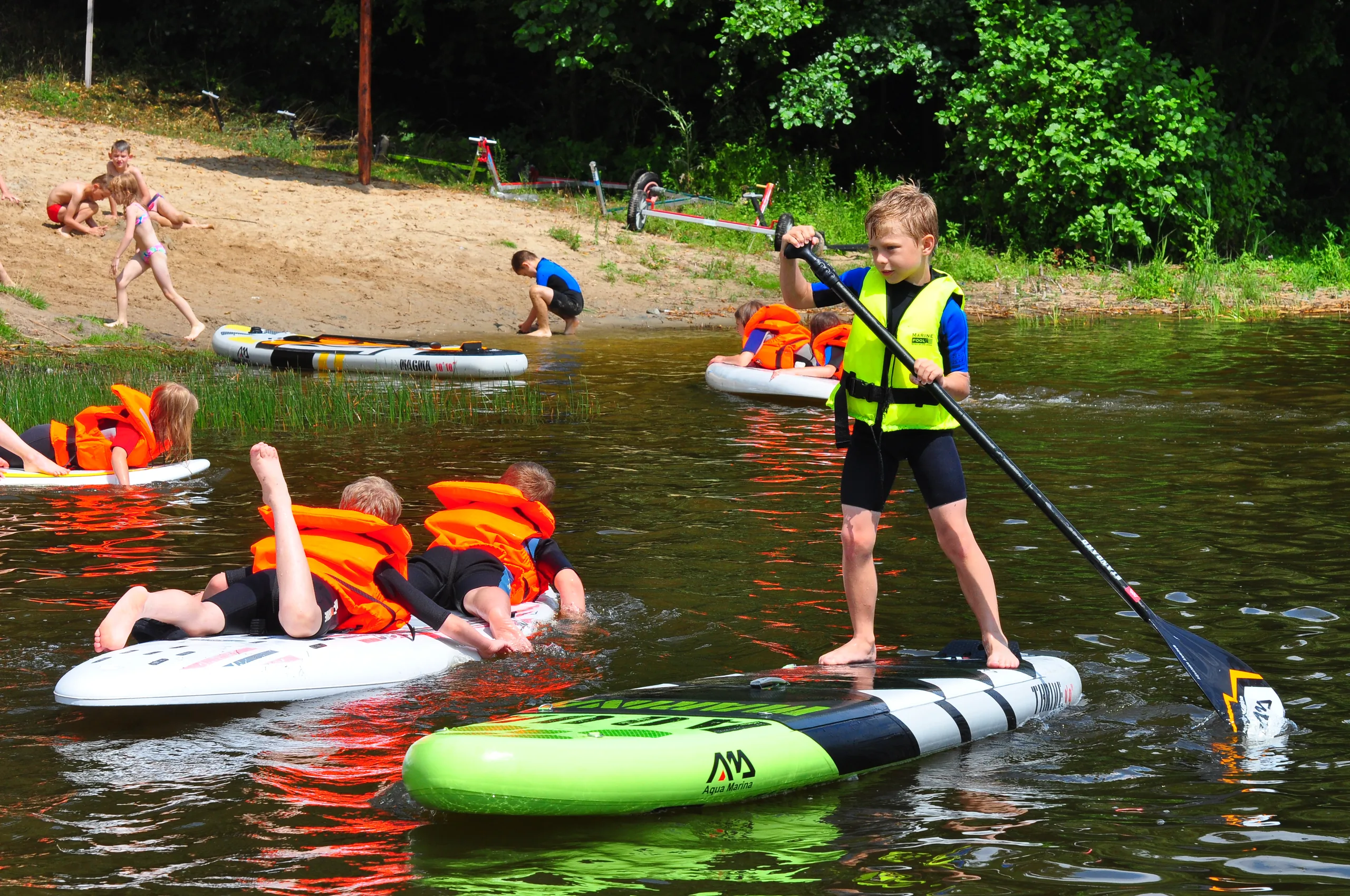 15.07 - 25.07.2018 Obóz rekreacyjno sportowy w Sarnówku