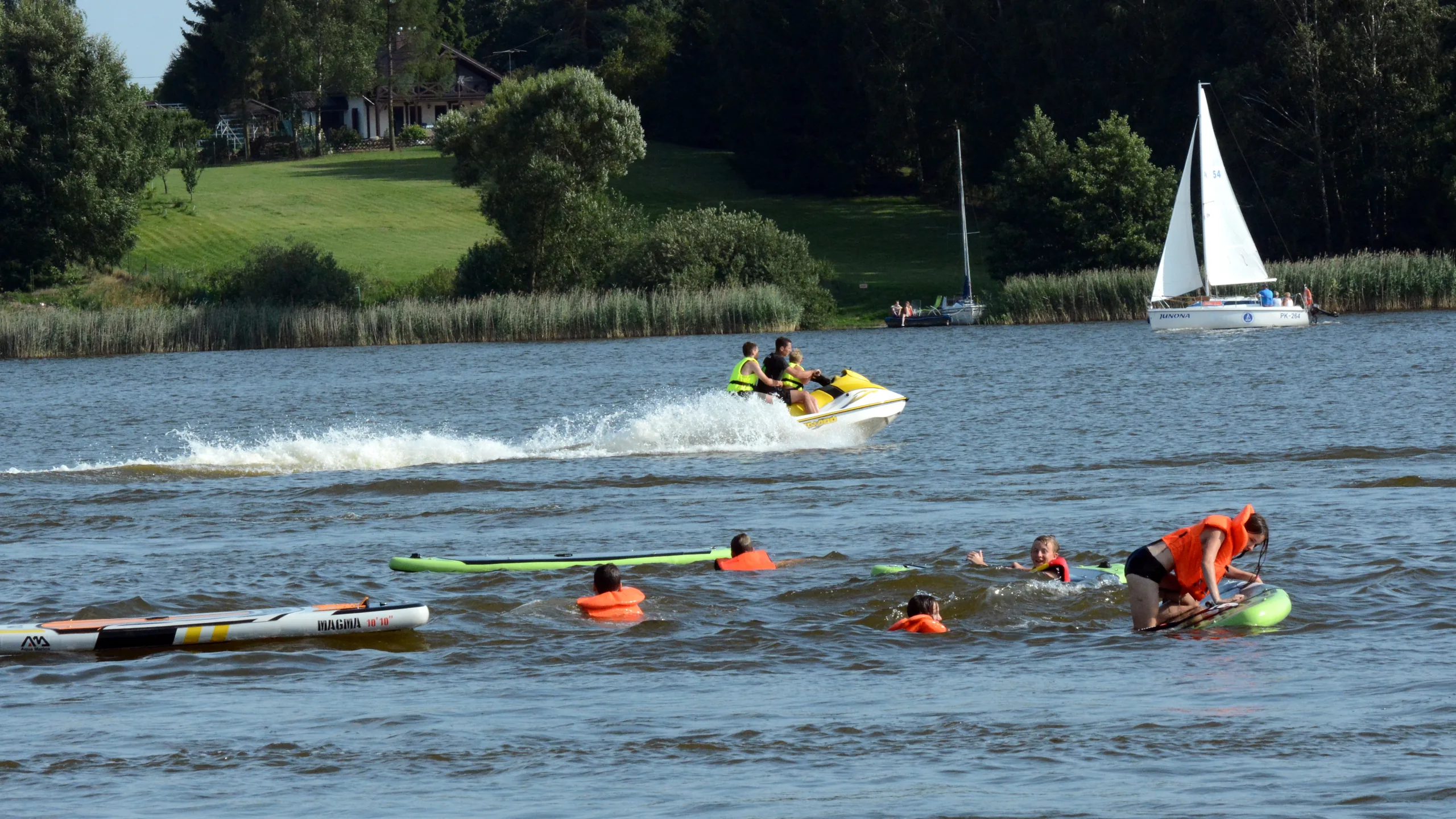 15.07 - 25.07.2018 Obóz rekreacyjno sportowy w Sarnówku