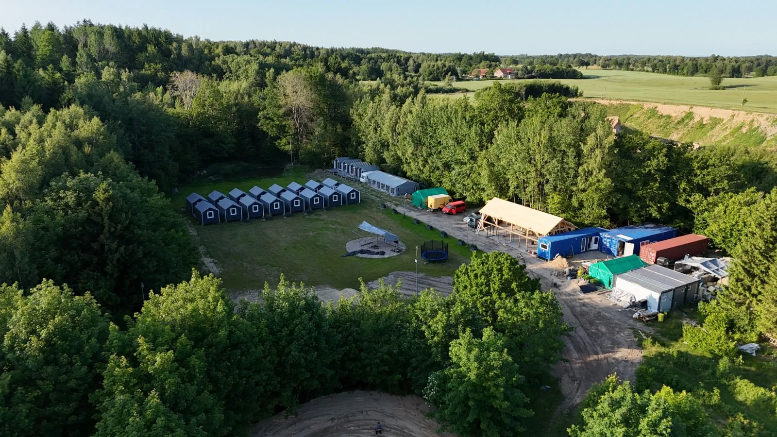 Obóz rekreacyjny w Ogrodnikach