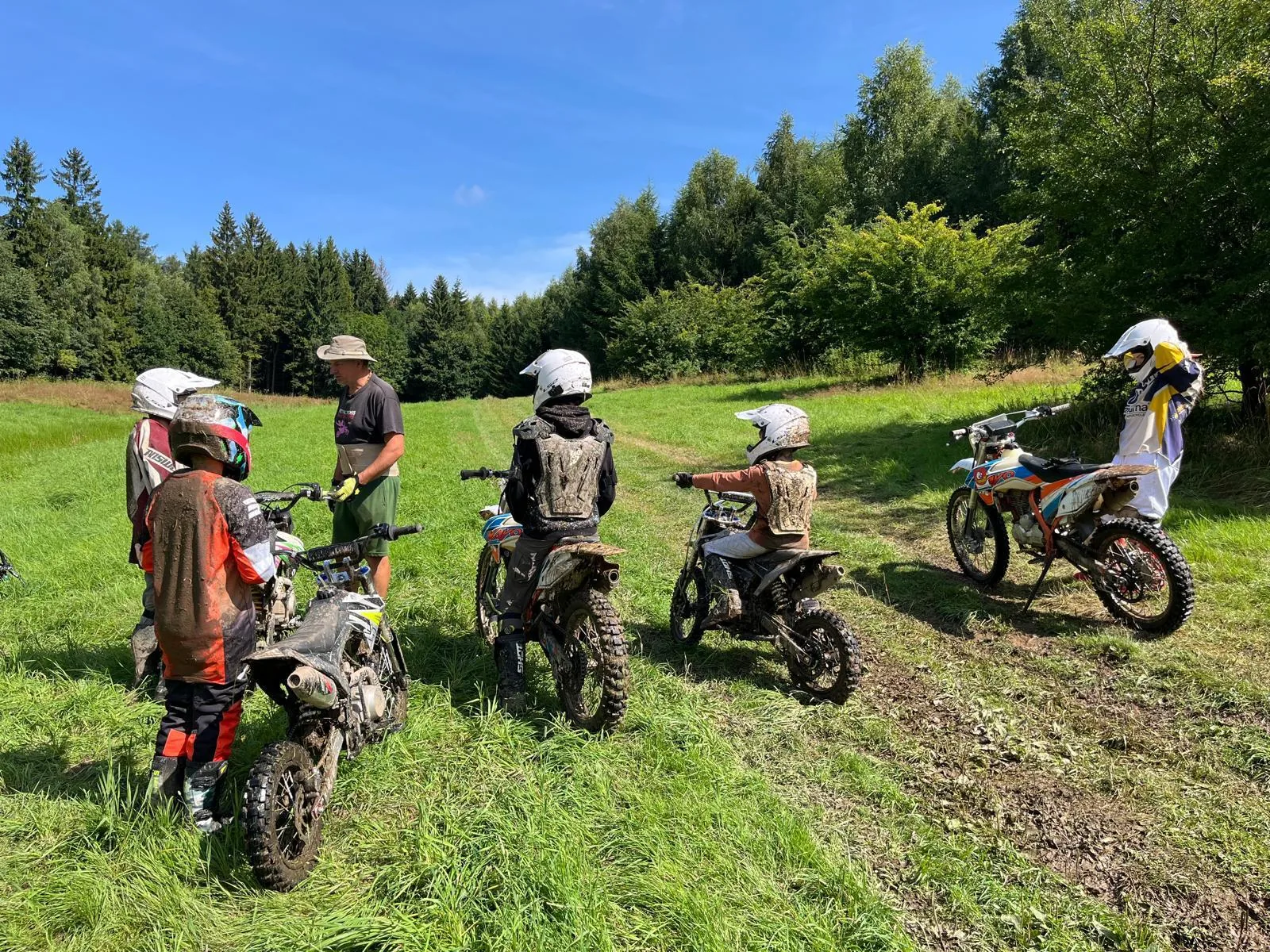 Obóz motocrossowy w Ogrodnikach