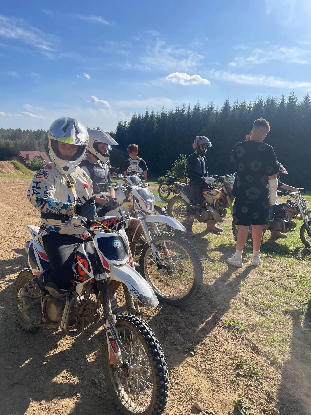 Obóz motocrossowy w Ogrodnikach