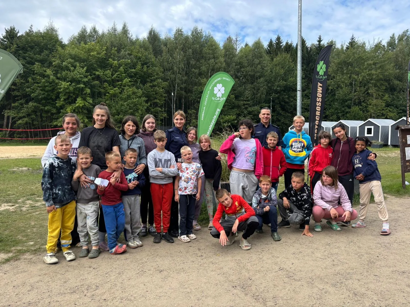 Obóz rekreacyjny w Ogrodnikach